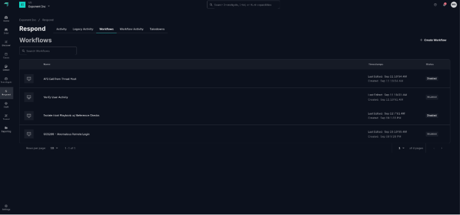 GreyMatter Platform for GreyMatter Workflows Response