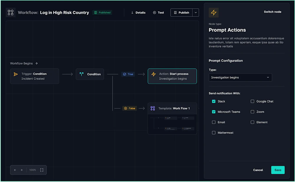 GreyMatter Workflows infographic