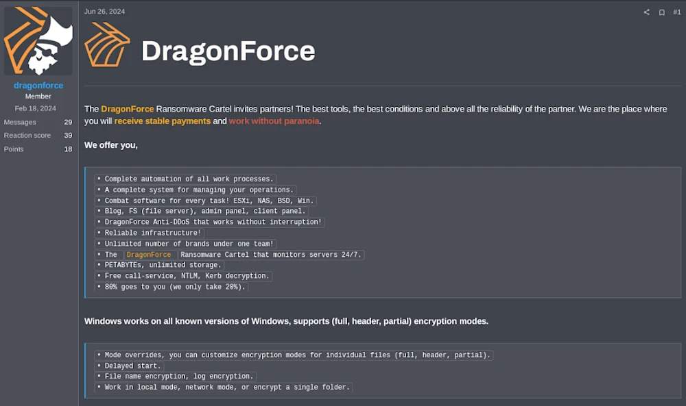 Dragon force coding image
