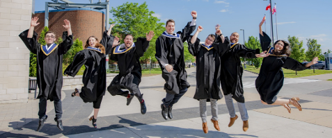Figure 6 — Image taken from a real graduation photo online and manipulated to show the DPRK worker (first on the left)